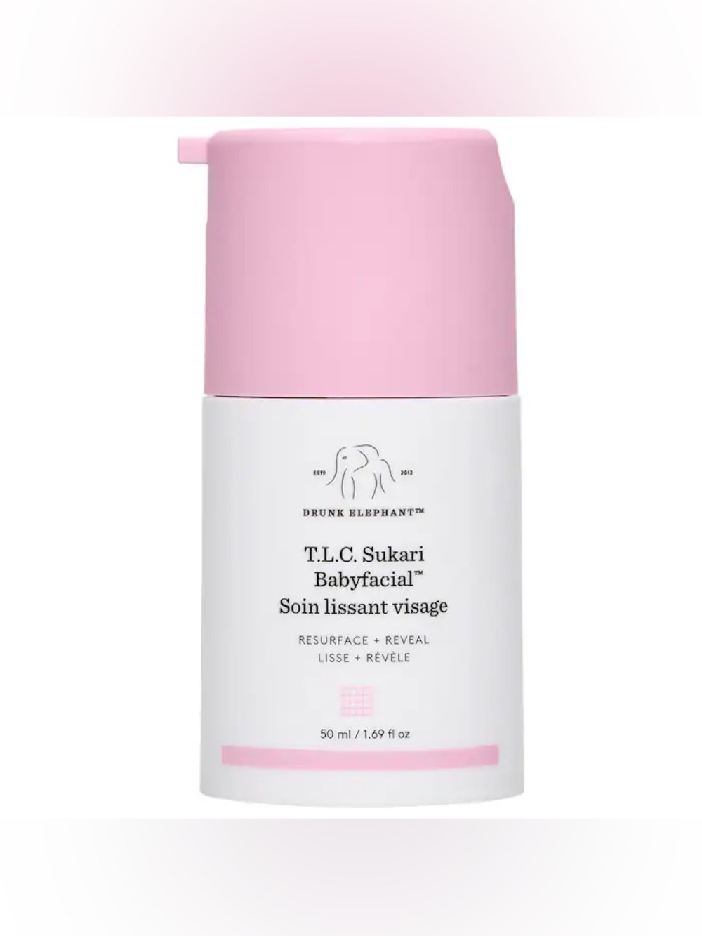 Drunk Elephant TLC Sukari Babyfacial 25% AHA/ 2% BHA Exfoliating Mask